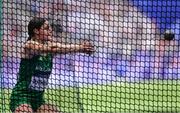 4 August 2024; Nicola Tuthill of Team Ireland in action during the women's hammer throw qualification round at the Stade de France during the 2024 Paris Summer Olympic Games in Paris, France. Photo by Sam Barnes/Sportsfile