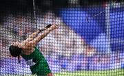4 August 2024; Nicola Tuthill of Team Ireland in action during the women's hammer throw qualification round at the Stade de France during the 2024 Paris Summer Olympic Games in Paris, France. Photo by Sam Barnes/Sportsfile