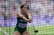 4 August 2024; Nicola Tuthill of Team Ireland in action during the women's hammer throw qualification round at the Stade de France during the 2024 Paris Summer Olympic Games in Paris, France. Photo by Sam Barnes/Sportsfile