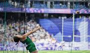 4 August 2024; Nicola Tuthill of Team Ireland in action during the women's hammer throw qualification round at the Stade de France during the 2024 Paris Summer Olympic Games in Paris, France. Photo by Sam Barnes/Sportsfile
