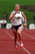 13 July 1997; Aoife Hearne of Waterford A.C. during the BLÉ National Track & Field Championships at Morton Stadium in Santry, Dublin. Photo by David Maher/Sportsfile