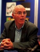 27 August 1996; Boxing trainer Brendan Ingle during a Press Conference in Dublin. Photo by Brendan Moran/Sportsfile