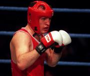 23 January 1998; Brian Magee of Holy Trinity, Belfast during the National Senior Boxing Championships at the National Stadium in Dublin. Photo by Ray McManus/Sportsfile