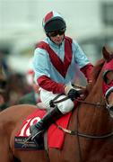 18 March 1998; Carl Llewellyn on Borazon during day two of the Cheltenham Racing Festival at Prestbury Park in Cheltenham, England. Photo by Matt Browne/Sportsfile