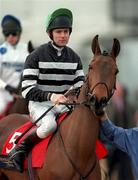 18 March 1998; Conor O'Dwyer on Foxchapel King during day two of the Cheltenham Racing Festival at Prestbury Park in Cheltenham, England. Photo by Matt Browne/Sportsfile