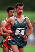 7 June 1997; Cormac Finnerty of Ireland competing in the 3000m during Ireland Athletics at Morton Stadium in Santry, Dublin. Photo by Brendan Moran/Sportsfile