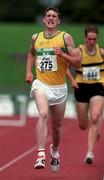 13 July 1997; Demot Galvin of St Johns A.C. during the BLÉ National Track & Field Championships at Morton Stadium in Santry, Dublin. Photo by David Maher/Sportsfile