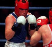 23 January 1998; Francis Barrett of Olympic boxing club, Galway during the National Senior Boxing Championships at the National Stadium in Dublin. Photo by Ray McManus/Sportsfile