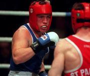 23 January 1998; Francis Barrett of Olympic boxing club, Galway during the National Senior Boxing Championships at the National Stadium in Dublin. Photo by Ray McManus/Sportsfile