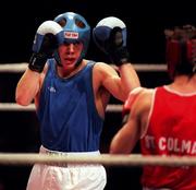 7 March 1997; Glen McClarnon during the National Boxing Championship Finals at the National Stadium in Dublin. Photo by Brendan Moran/Sportsfile