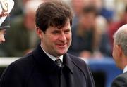 8 April 1996; Owner JP McManus during the Irish Grand National at Fairyhouse in Ratoath, Meath. Photo by Brendan Moran/Sportsfile