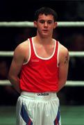 23 January 1998; James Rooney of Star boxing club, Belfast during the National Senior Boxing Championships at the National Stadium in Dublin. Photo by Ray McManus/Sportsfile