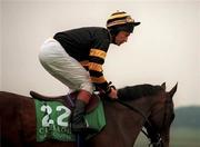20 September 1997; Fill The Bill, with Lester Pigott up, going to post prior to The Shane Broderick Appeal Fund-Private Charity Sweepstakes race at The Curragh Racecourse in Kildare. Photo by Ray McManus/Sportsfile