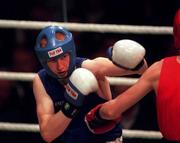 23 January 1998; Michael Burke of Gorey Boxing Club, Wexford during the National Senior Boxing Championships at the National Stadium in Dublin. Photo by Ray McManus/Sportsfile