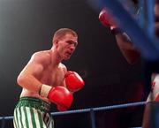 25 November 1995; Michael Carruth in action against Paul Denton at The Point in Dublin. Photo by David Maher/Sportsfile