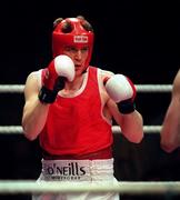 7 March 1997; Neil Gough during the National Boxing Championship Finals at the National Stadium in Dublin. Photo by Brendan Moran/Sportsfile