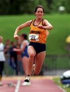 13 July 1997; Niamh McGlynn of West Dublin A.C. during the BLÉ National Track & Field Championships at Morton Stadium in Santry, Dublin. Photo by David Maher/Sportsfile