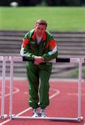 6 June 1996; International Technical Official for the European Athletics panel Nick Davis at Morton Stadium in Santry, Dublin. Photo by David Maher/Sportsfile