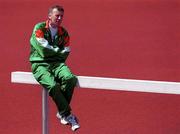 6 June 1996; International Technical Official for the European Athletics panel Nick Davis at Morton Stadium in Santry, Dublin. Photo by David Maher/Sportsfile