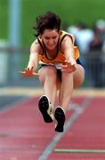 13 July 1997; Patricia Cahill of Lismore A.C. during the BLÉ National Track & Field Championships at Morton Stadium in Santry, Dublin. Photo by David Maher/Sportsfile