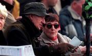 27 December 1998; Racegoers study the form during Day Two of the Leopardstown Christmas Festival 1998 at Leopardstown Racecourse in Dublin. Photo by Ray McManus/Sportsfile