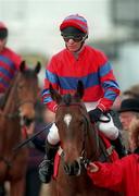 18 March 1998; Ross Garrity on Nosam during day two of the Cheltenham Racing Festival at Prestbury Park in Cheltenham, England. Photo by Matt Browne/Sportsfile