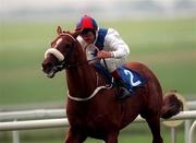 20 September 1997; Oscar Schindler, with Stephen Craine up, on his way to winning the Jefferson Smurfit Memorial Irish St.Ledger race at The Curragh Racecourse in Kildare. Photo by Ray McManus/Sportsfile