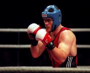 7 March 1997; Stephen Reynolds during the National Boxing Championship Finals at the National Stadium in Dublin. Photo by Brendan Moran/Sportsfile