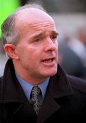 27 December 1998; Commentator Ted Walsh during Day Two of the Leopardstown Christmas Festival 1998 at Leopardstown Racecourse in Dublin. Photo by Ray McManus/Sportsfile
