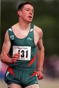 21 June 1997; Tom Coman of Ireland competing in the mens 400m race during the Cork City Sports event at the Mardyke Arena in Cork. Photo by Brendan Moran/Sportsfile