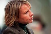 27 December 1998; Commentator Tracy Piggott during Day Two of the Leopardstown Christmas Festival 1998 at Leopardstown Racecourse in Dublin. Photo by Ray McManus/Sportsfile