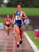 26 July 1998; Una English competing in the 1500m during the BLÉ National Track & Field Championships at Morton Stadium in Dublin. Photo by Matt Browne/Sportsfile