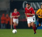 11 August 2004; Alan Moore, Shelbourne. UEFA Champions League, 3rd Round First Leg Qualifier, Shelbourne v Deportivo La Coruna, Lansdowne Road, Dublin. Picture credit; David Maher / SPORTSFILE