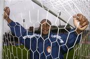 9 April 2004; Charles Mbabazi Livingstone, St. Patrick's Athletic. Richmond Park, Dublin. Picture credit; David Maher / SPORTSFILE *EDI*