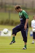 15 August 2004; Kenny Cunningham, Republic of Ireland, in action during squad training. Malahide FC, Malahide, Co. Dublin. Picture credit; Matt Browne / SPORTSFILE