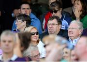 22 September 2013; Former Taoiseach Brian Cowen in attendance at the game. GAA Football All-Ireland Senior Championship Final, Dublin v Mayo, Croke Park, Dublin. Picture credit: Stephen McCarthy / SPORTSFILE