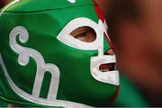 22 September 2013; A Mayo fan at the GAA Football All-Ireland Championship Finals, Croke Park, Dublin. Photo by Sportsfile