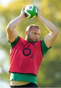23 September 2013; Ireland's Dan Tuohy during squad training. Ireland Rugby Squad Training, Carton House, Maynooth, Co. Kildare. Picture credit: Stephen McCarthy / SPORTSFILE