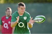 23 September 2013; Ireland's Jonathan Sexton in action during squad training. Ireland Rugby Squad Training, Carton House, Maynooth, Co. Kildare. Picture credit: Brendan Moran / SPORTSFILE