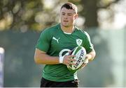 23 September 2013; Ireland's Robbie Henshaw in action during squad training. Ireland Rugby Squad Training, Carton House, Maynooth, Co. Kildare. Picture credit: Brendan Moran / SPORTSFILE