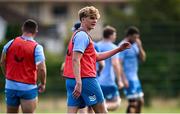 31 July 2024; Casper Gabriel during a Leinster rugby training session at UCD in Dublin. Photo by Ramsey Cardy/Sportsfile
