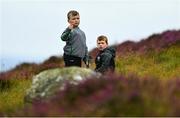 5 August 2024; Supporters take their place before the 2024 M. Donnelly GAA All-Ireland Poc Fada Finals at Annaverna Mountain in the Cooley Peninsula, Ravensdale, Louth. Photo by Ben McShane/Sportsfile