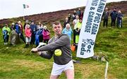5 August 2024; Killian Phelan of Kilkenny during the 2024 M. Donnelly GAA All-Ireland Poc Fada Finals at Annaverna Mountain in the Cooley Peninsula, Ravensdale, Louth. Photo by Ben McShane/Sportsfile