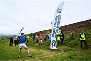 5 August 2024; Fionán Mackessy of Kerry during the 2024 M. Donnelly GAA All-Ireland Poc Fada Finals at Annaverna Mountain in the Cooley Peninsula, Ravensdale, Louth. Photo by Ben McShane/Sportsfile