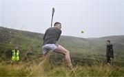 5 August 2024; David Fitzgerald of Clare during the 2024 M. Donnelly GAA All-Ireland Poc Fada Finals at Annaverna Mountain in the Cooley Peninsula, Ravensdale, Louth. Photo by Ben McShane/Sportsfile