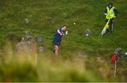 5 August 2024; Ellen Casey of Clare during the 2024 M. Donnelly GAA All-Ireland Poc Fada Finals at Annaverna Mountain in the Cooley Peninsula, Ravensdale, Louth. Photo by Ben McShane/Sportsfile