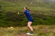 5 August 2024; Leah Horan of Galway during the 2024 M. Donnelly GAA All-Ireland Poc Fada Finals at Annaverna Mountain in the Cooley Peninsula, Ravensdale, Louth. Photo by Ben McShane/Sportsfile