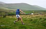 5 August 2024; Fionán Mackessy of Kerry during the 2024 M. Donnelly GAA All-Ireland Poc Fada Finals at Annaverna Mountain in the Cooley Peninsula, Ravensdale, Louth. Photo by Ben McShane/Sportsfile