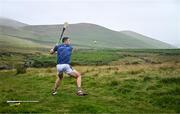 5 August 2024; Fionán Mackessy of Kerry during the 2024 M. Donnelly GAA All-Ireland Poc Fada Finals at Annaverna Mountain in the Cooley Peninsula, Ravensdale, Louth. Photo by Ben McShane/Sportsfile