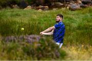 5 August 2024; Conor McAllister of Antrim during the 2024 M. Donnelly GAA All-Ireland Poc Fada Finals at Annaverna Mountain in the Cooley Peninsula, Ravensdale, Louth. Photo by Ben McShane/Sportsfile
